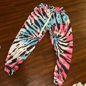 The Dye Jogger Pants - Sweats - Drawstring - Super Comfortable - Size Small